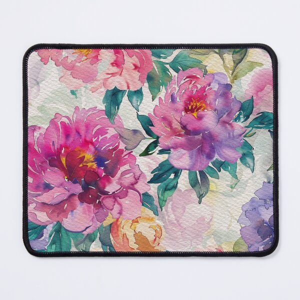 Item preview, Watercolor Flower Pattern designed and sold by MahsaWatercolor.