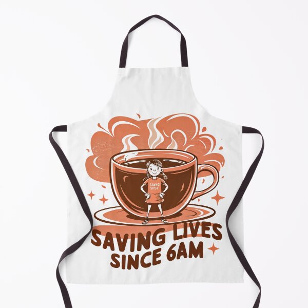 Item preview, Saving Lives Since 6am Coffee Barista,  For  barista,for a waiter, for a coffee shop designed and sold by winnermemes.