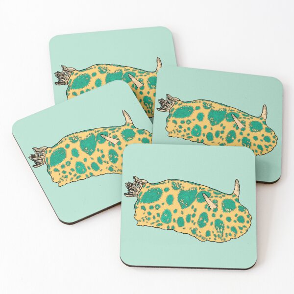 Item preview, Dotted Sea Slug Abstract Coloration option 1 designed and sold by ArtbyDLP.
