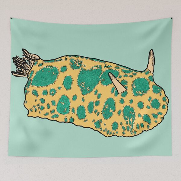 Item preview, Dotted Sea Slug Abstract Coloration option 1 designed and sold by ArtbyDLP.