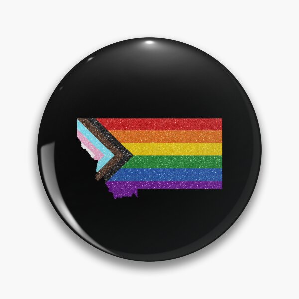 Item preview, Montana Progress Pride Flag - LGBTQ Rainbow Flag designed and sold by shaggylocks.