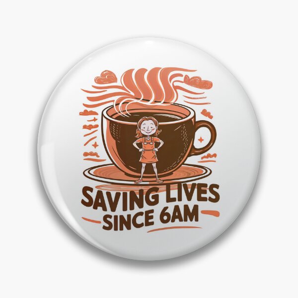 Item preview, Saving Lives Since 6am  designed and sold by winnermemes.