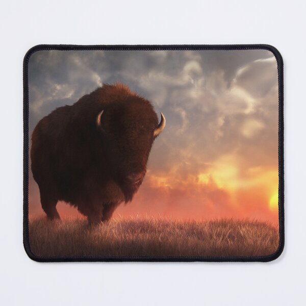 Item preview, Bison Sunset designed and sold by Daniel Eskridge.