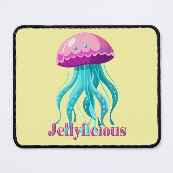 Item preview, Jellylicious Joy,Cute illustration of Jellyfish designed and sold by AgarutanPrint.