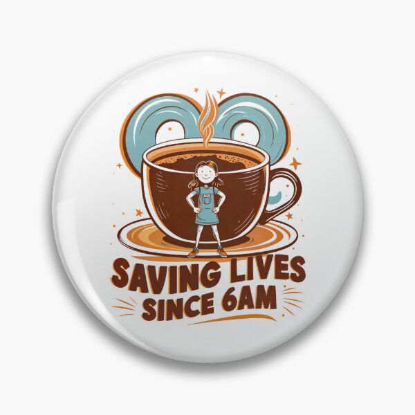 Item preview, Saving Lives Since 6am  designed and sold by winnermemes.