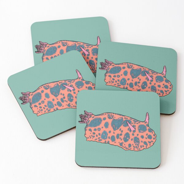 Item preview, Dotted Sea Slug Abstract Coloration option 2 designed and sold by ArtbyDLP.