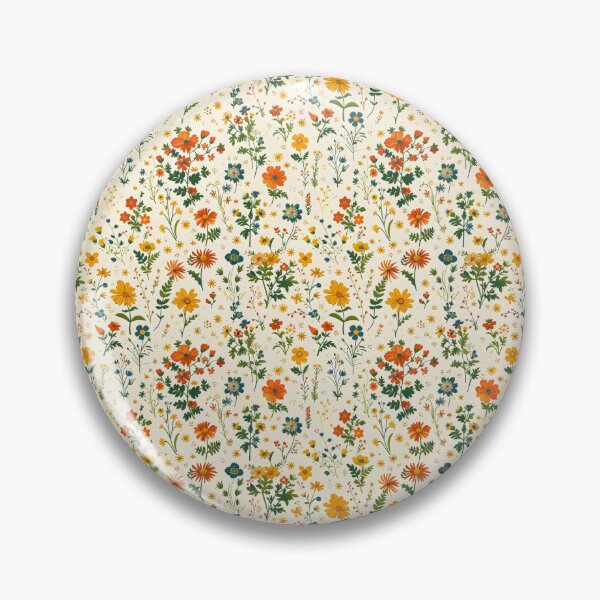 Item preview, Vibrant Botanical Garden Floral Pattern designed and sold by VoyteksDesigns.