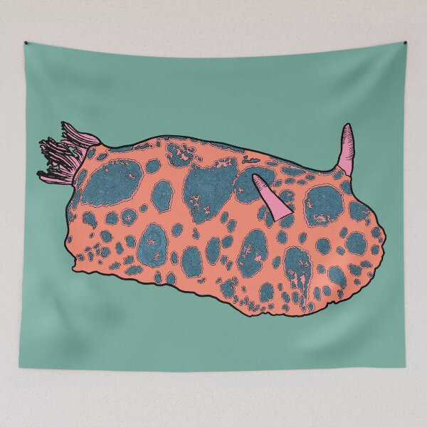 Item preview, Dotted Sea Slug Abstract Coloration option 2 designed and sold by ArtbyDLP.