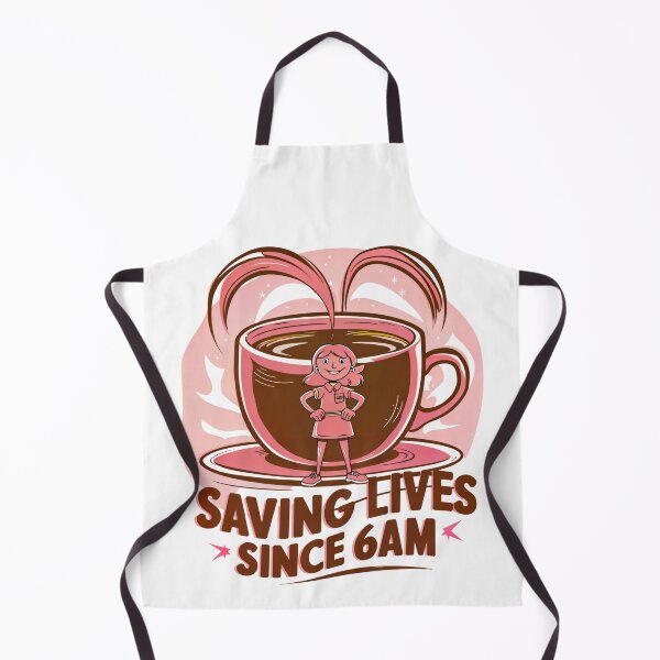 Item preview, Barista Meme : Saving Lives Since 6am designed and sold by winnermemes.