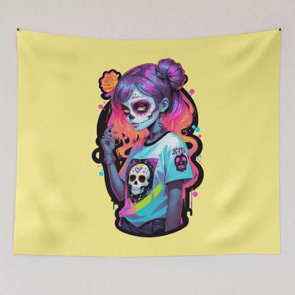 Item preview, Sugar Skull Girl Glow Series 02 designed and sold by A78-Designs.