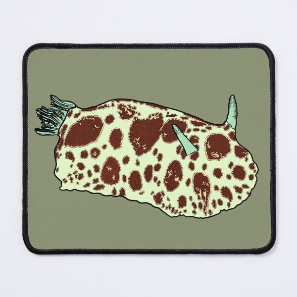 Item preview, Sea Cow Nudibranch with Fill Based on Natural Coloration designed and sold by ArtbyDLP.
