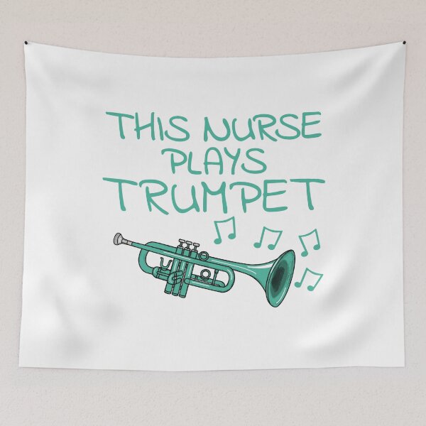 Item preview, This Nurse Plays Trumpet, Trumpeter Brass Musician designed and sold by doodlerob.
