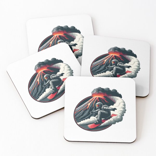 Item preview, Extreme Volcano Snowboarding - Thrilling Adventure designed and sold by Akioos.