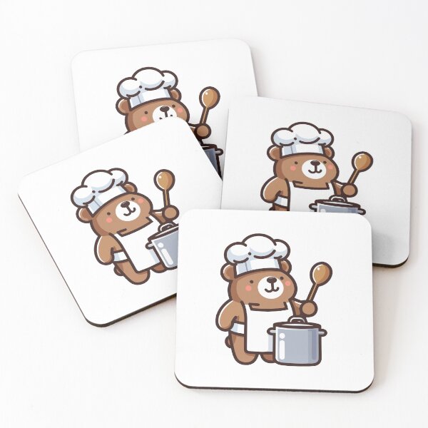 Item preview, Chef Bear Cooking Up Fun - Adorable Kitchen designed and sold by Akioos.