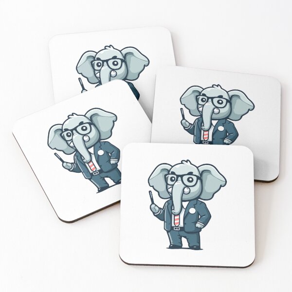 Item preview, Executive Elephant - Cartoon Business Elephant designed and sold by Akioos.