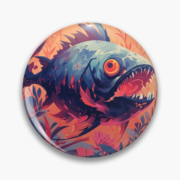 Item preview, Piranha // Endangered species // Animal in danger // Aquatic Animal designed and sold by SMARTKIT  DESIGNAGENCY.