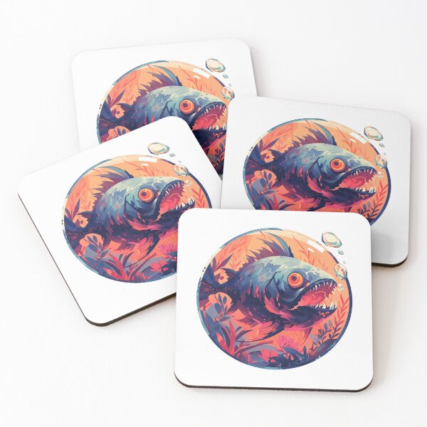 Item preview, Piranha // Endangered species // Animal in danger // Aquatic Animal designed and sold by SMARTKIT  DESIGNAGENCY.