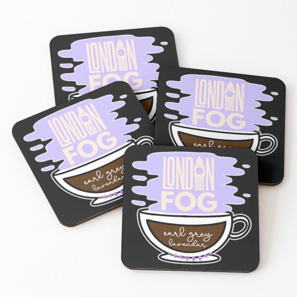 Item preview, London Fog Cute Teacup Lavender Latte designed and sold by Renata Illustrata.