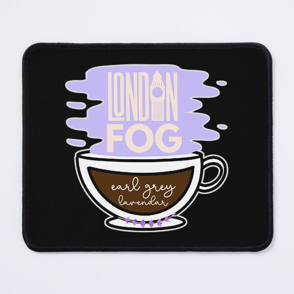 Item preview, London Fog Cute Teacup Lavender Latte designed and sold by Renata Illustrata.