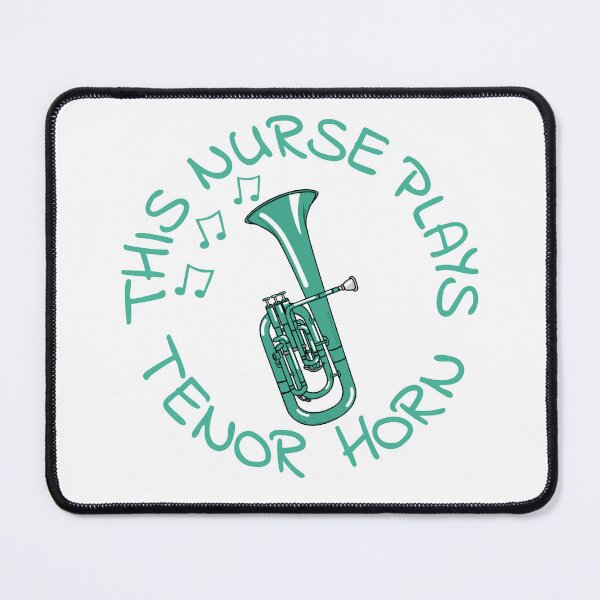 Item preview, This Nurse Plays Tenor Horn, Hornist Brass Musician designed and sold by doodlerob.