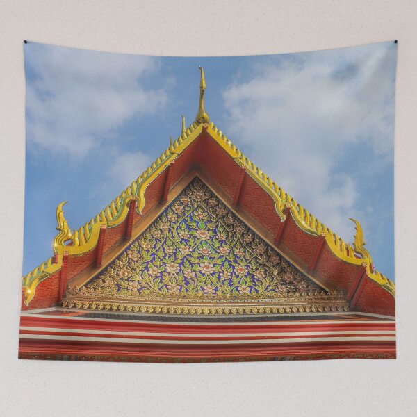 Item preview, Ornate Asian Architecture, Bangkok, Thailand designed and sold by SafariByMarisa.