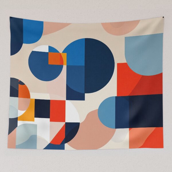 Item preview, Scandinavian Geometric Abstract designed and sold by Bunmigraphics .