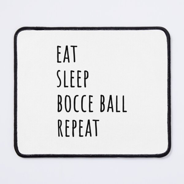 Item preview, Eat Sleep Bocce ball Repeat designed and sold by EmeraldeaArt.