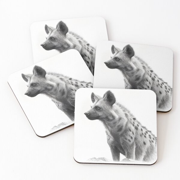 Item preview, Pencil drawn Hyena designed and sold by Pencil-Art.