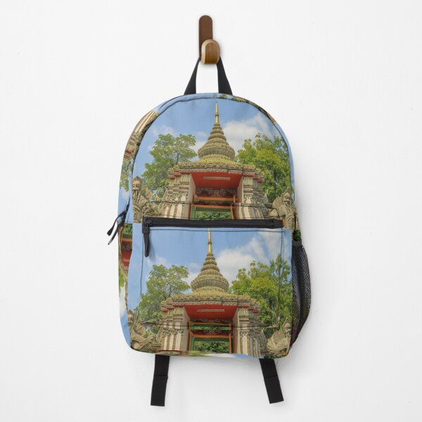 Item preview, Ornate Architecture and Spooky Guards, Bangkok, Thailand designed and sold by SafariByMarisa.
