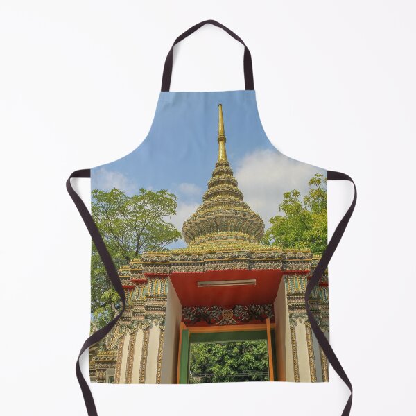 Item preview, Ornate Architecture and Spooky Guards, Bangkok, Thailand designed and sold by SafariByMarisa.