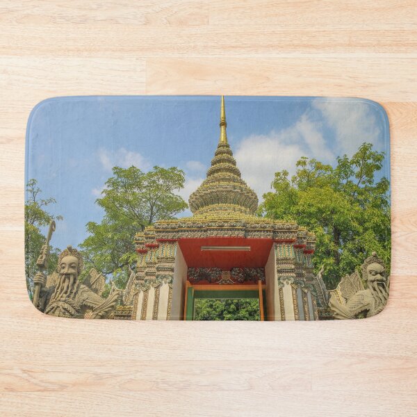 Item preview, Ornate Architecture and Spooky Guards, Bangkok, Thailand designed and sold by SafariByMarisa.