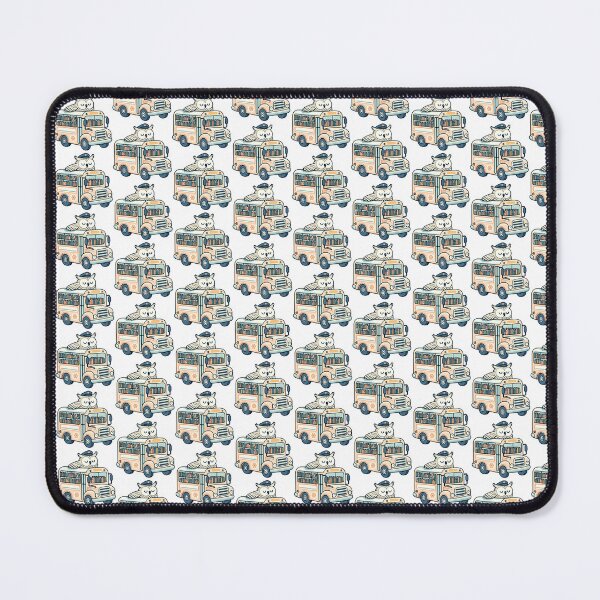 Item preview, Whimsical Owl Driving a Bookmobile Cartoon designed and sold by Akioos.