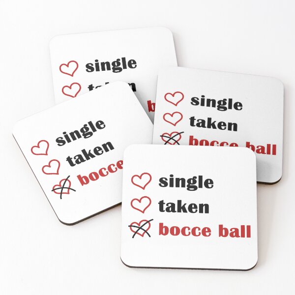Item preview, single taken bocce ball designed and sold by EmeraldeaArt.