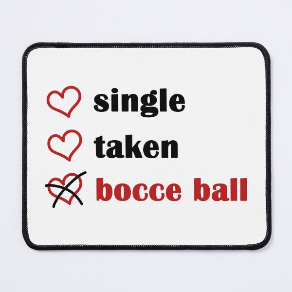 Item preview, single taken bocce ball designed and sold by EmeraldeaArt.