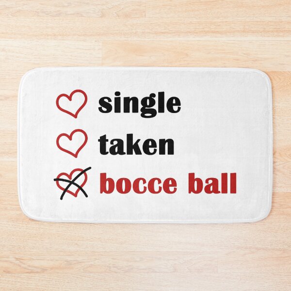 Item preview, single taken bocce ball designed and sold by EmeraldeaArt.