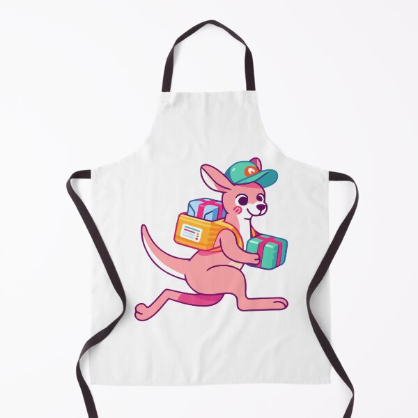 Item preview, Cute Kangaroo Delivery Service Cartoon designed and sold by Akioos.