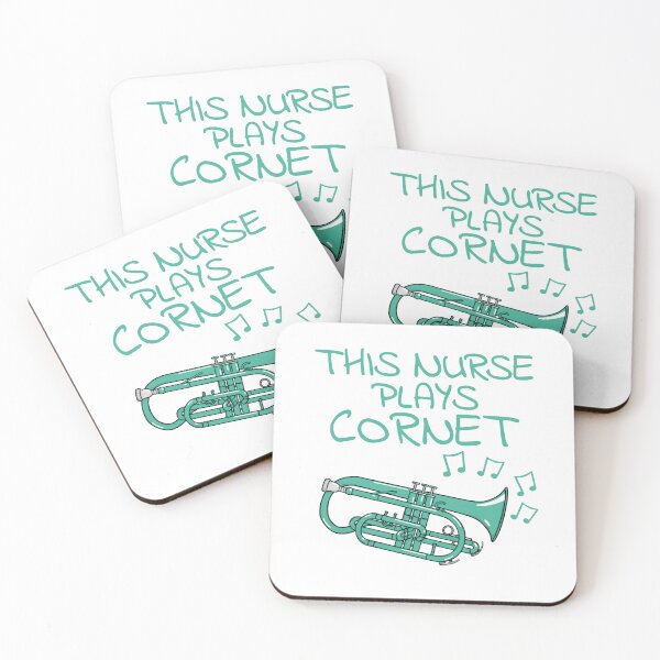 Item preview, This Nurse Plays Cornet, Cornetist Brass Musician designed and sold by doodlerob.
