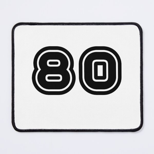Item preview, 80, eighty, black, sport designed and sold by Numbers-Art.
