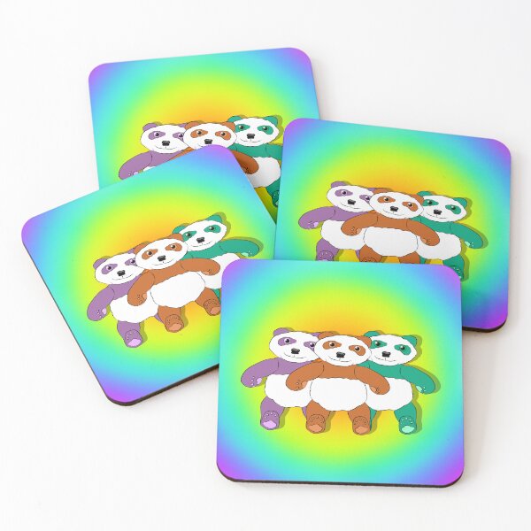 Item preview, Panda Bear Trio same Smile designed and sold by GemimaRosaArt.