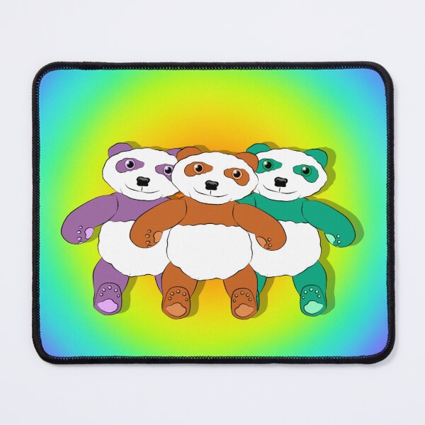 Item preview, Panda Bear Trio same Smile designed and sold by GemimaRosaArt.