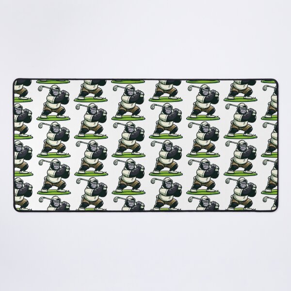Item preview, Fierce Golfing Gorilla Cartoon designed and sold by Akioos.