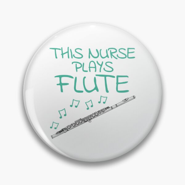 Item preview, This Nurse Plays Flute, Flutist Woodwind Musician designed and sold by doodlerob.