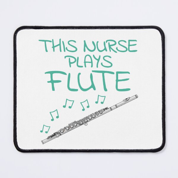 Item preview, This Nurse Plays Flute, Flutist Woodwind Musician designed and sold by doodlerob.