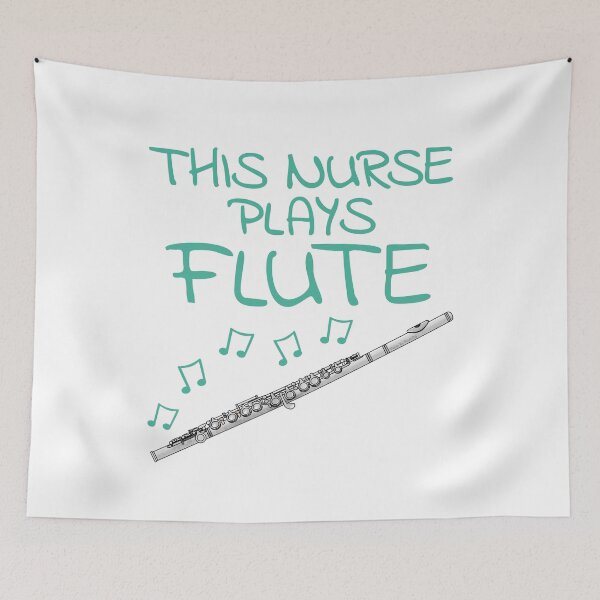 Item preview, This Nurse Plays Flute, Flutist Woodwind Musician designed and sold by doodlerob.