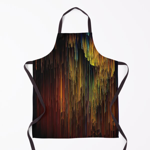 Item preview, Spectrum Rain - Glitchy Abstract Pixel Art designed and sold by Jennifer Walsh Design.