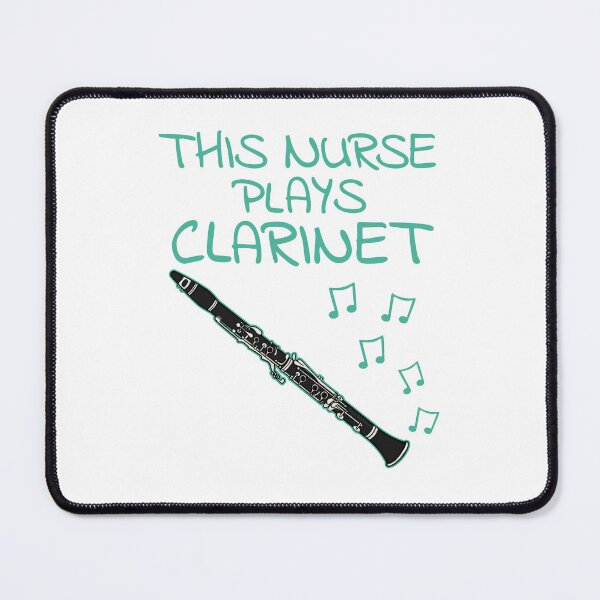 Item preview, This Nurse Plays Clarinet, Clarinetist Woodwind Musician designed and sold by doodlerob.