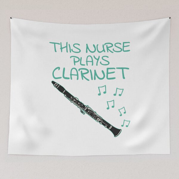 Item preview, This Nurse Plays Clarinet, Clarinetist Woodwind Musician designed and sold by doodlerob.