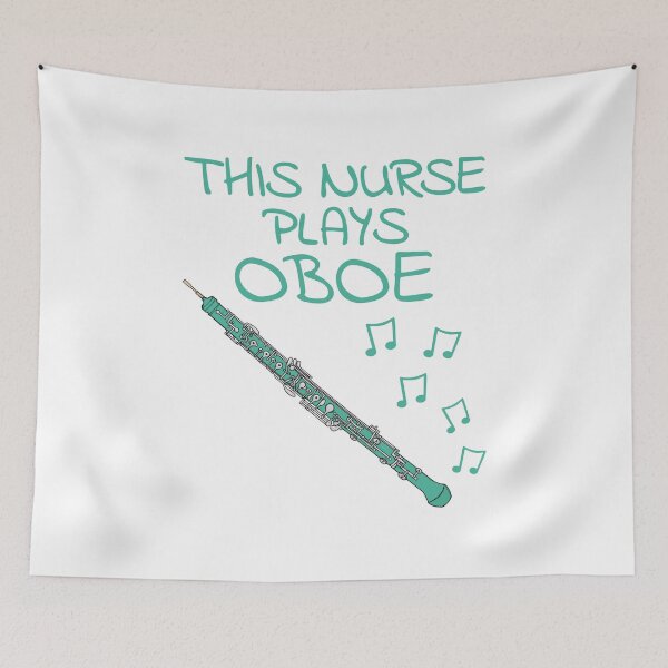 Item preview, This Nurse Plays Oboe, Oboist Woodwind Musician designed and sold by doodlerob.