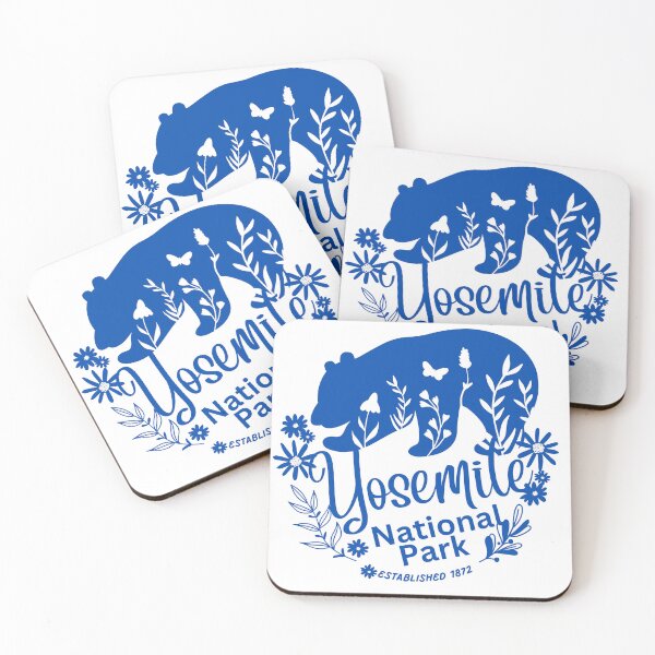 Item preview, Yosemite National Park Bear Flower T-shirt designed and sold by ThinkNature!.