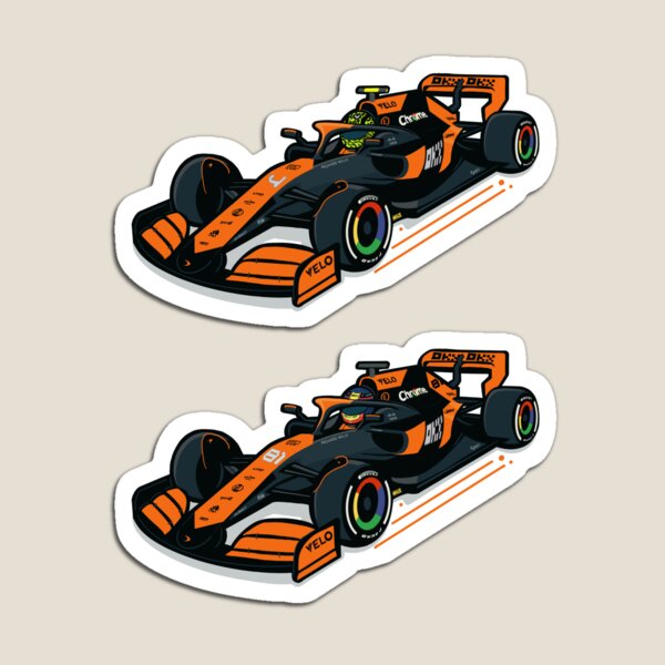 Vista previa del artículo con la obra «Paquete de pilotos de McLaren», diseñado y vendido por Jenna Bingham.